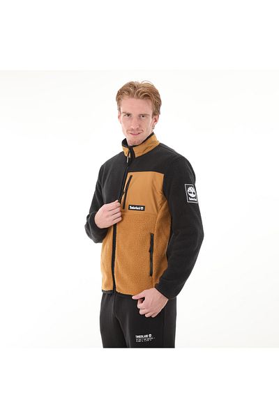Timberland Ανδρικό μαύρο παλτό Sherpa Jkt B0a24a5p571-r Oa