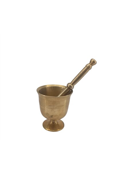 KAYSERİ BAKIRCILIK Pirinç Havan No:3 Orta Boy 10,5 Cm