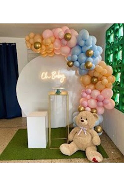 MERİ PARTİ Macaron Balloon Concept Gender Balloon