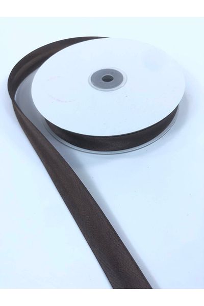 Hobigram Καφέ Satin Piping 2 cm 1 Meter – Ειδικό σχέδιο, Αξεσουάρ, Ποιοτική Παραγωγή, Εντυπωσιακό Στυλ