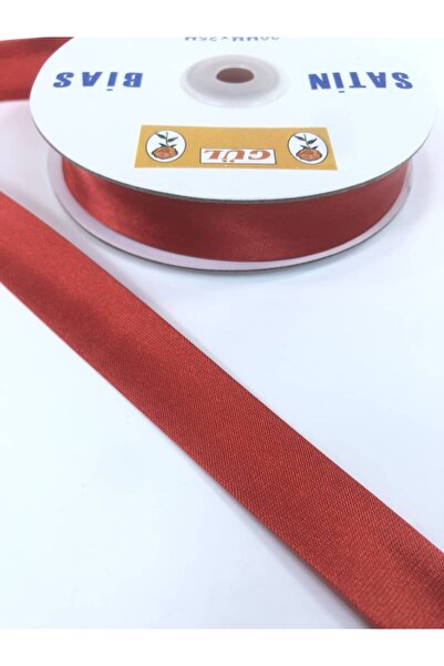 Hobigram Red Satin Piping 2 cm 1 Meter – Special Design, Accessory, Quality Production, Eye-Catching Style – Ribbon