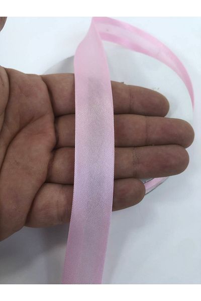 Hobigram Baby Pink Satin Piping 2 cm 1 Meter – Κορδέλα, Κομψό Σχέδιο, Γυναικείο Αξεσουάρ