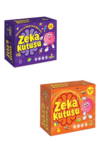 yükselen zeka +16 Ay Konuşmayı Ve Dikkati Geliştiren Zekâ Kutusu 2’li Set (yükselen Zekâ)