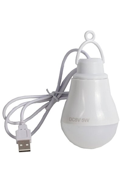 gaman Power Master Usb Kablolu 5 Watt Beyaz Led Ampul %90 Enerji Tasarrufu Renkli