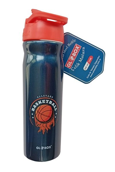Globox Patterned Steel Flask 500 Ml