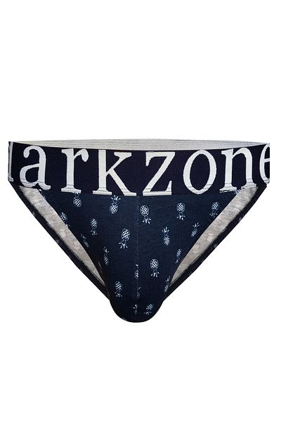 darkzone Φαρδύ ελαστικό ανδρικό slip με σχέδιο ανανά Navy Blue