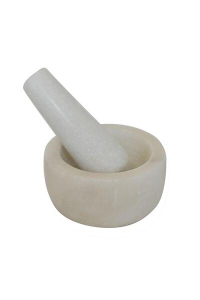 Taşev Mayasa - Karbeyaz Mermer Havan