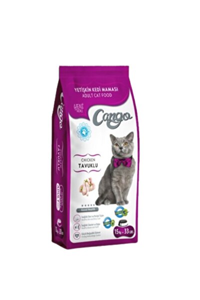 Cango Yetişkin Tavuklu Kedi Maması 15 Kg