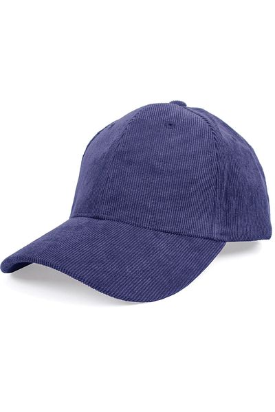 FORUM Modabay Men's Hat Velvet Corduroy Hat Blue Model 36501-02101