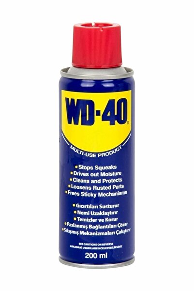 WD-40 Pas Sökücü Yağlayıcı Temizleyici Bakım Spreyi 200 Ml