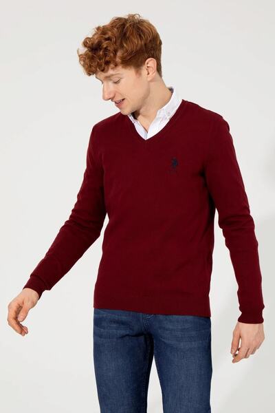 U.S. Polo Assn. Us Polo Trıko Kazak Basıc