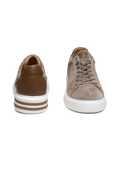 Greyder 14811 Mink Nubuck Leather Men's Sneakers