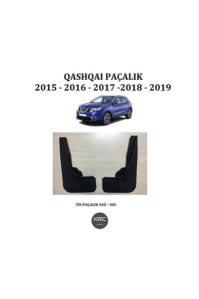 TWINS Nıssan Qashqaı Front Leg Cover Dust Set Compatible with 2015 - 2021