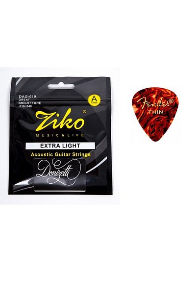 Donizetti Professional Acoustic Guitar String - Plectrums Gift