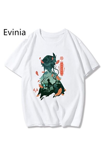 GALASHOP Genshin T-Shirts Venti Printed T-Shirts Mod39