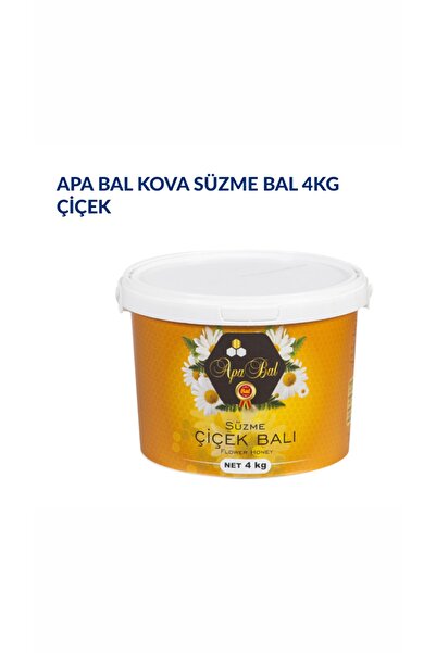 APA 4 Kg Kova Süzme Çiçek Balı
