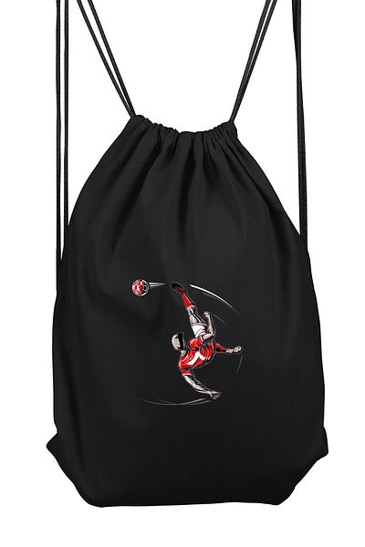 Zeron Tasarım Rovaşata Pulling Football Player Sports Backpack Bll1244