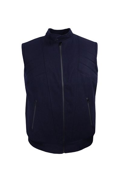 DEKONS Ανδρικό μάλλινο γιλέκο Oversize Oversize