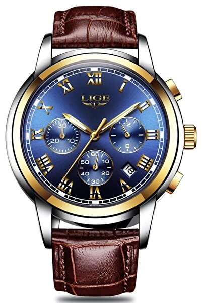 Lige Fonksiyonlu Klas Tasarım Erkek Kol Saati