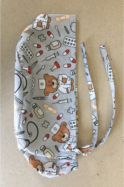 Uçak Medikal غطاء محرك السيارة البني تيدي بير المرن-1