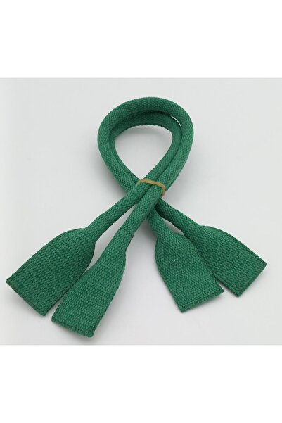 angel çanta aksesuar حقيبة عمود قطنية خضراء موديل بيليكان - مقبض