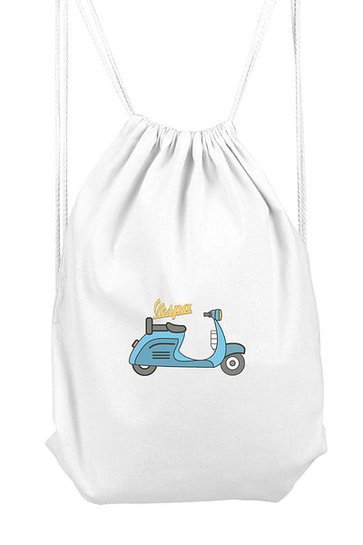 Zeron Tasarım Vespa Sports Backpack Bll429