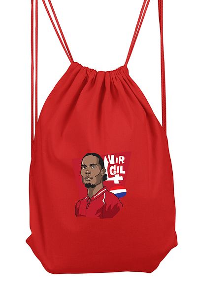 Zeron Tasarım Virgil Van Dijk Sports Backpack Bll1211