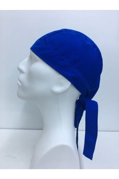 ADALILAR İŞ ELBİSELERİ باندانا قبعة الشيف (أزرق ساكس)