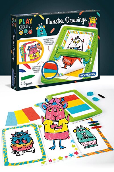 CLEMENTONI العب لعبة الرسوم المتحركة الإبداعية اللطيفة Pc115