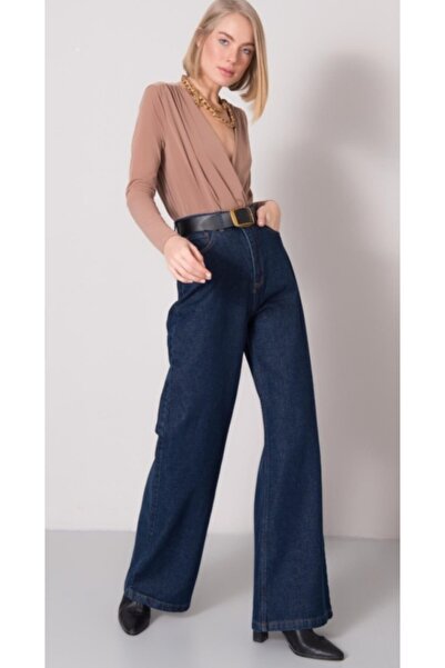 Ramrod Jeans Γυναικεία μπλε τζιν Palazzo