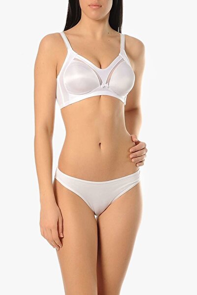 Yeni İnci White Underwire Gathering Γυναικείο σουτιέν - B/C Cup 1610