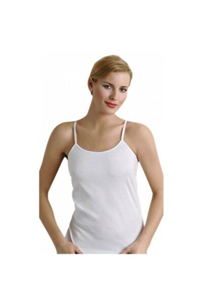 Tutku Tricou din bumbac pieptănat cu bretele, pachet de 6