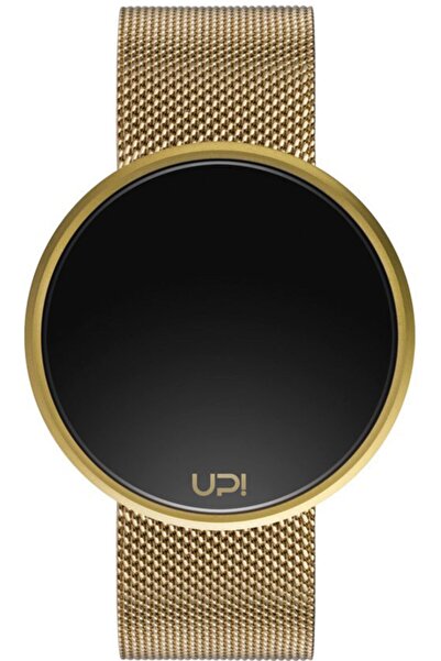 Up! Watch Round Steel Gold Kadın Kol Saati