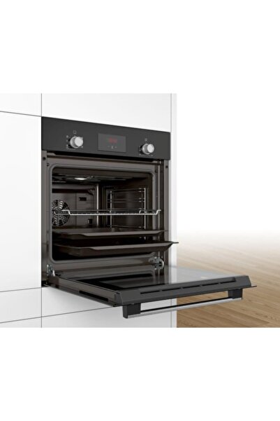 Bosch HBF113BA0T Siyah Ankastre Fırın