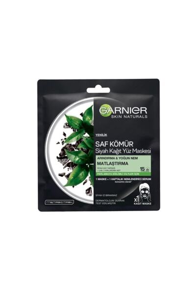 Garnier Previous Next Garnıer Yüz Maske Saf Kömür Matlaştırıcı Previous Next