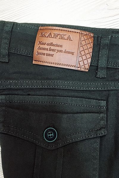 butiksinope Ανδρικό Military Cargo Παντελόνι Ελαστικό Χακί