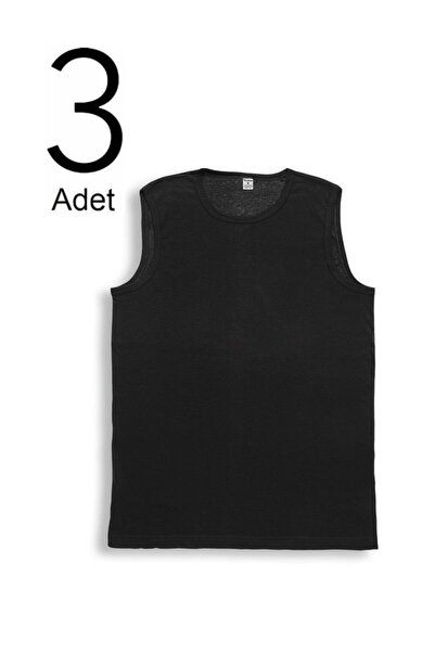 ORBİS 3'lü Erkek O Yaka Kolsuz Tişört 14003-a3