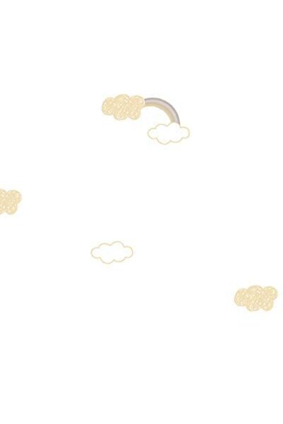 Adawall Adakids Duvar Kağıdı Bulut Ve Gölge Desenli Non-woven Kağıt Taban(890...