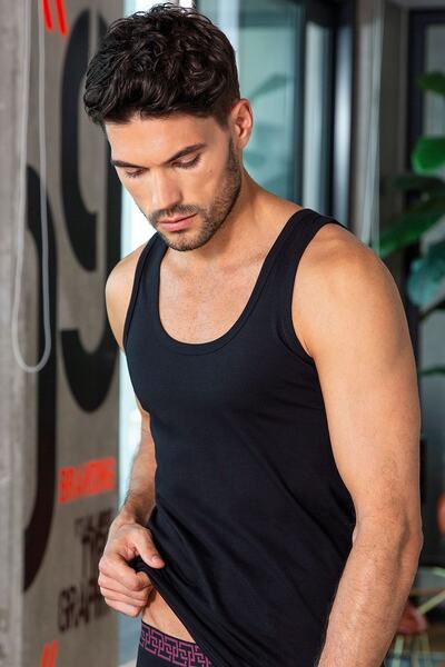 Altun Πακέτο Μαύρο και άσπρο βαμβακερό ανδρικό εσώρουχο 2