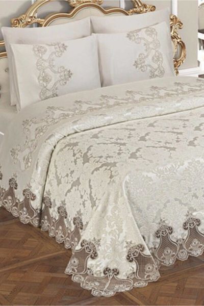 hanımeli French Lace Pique Set