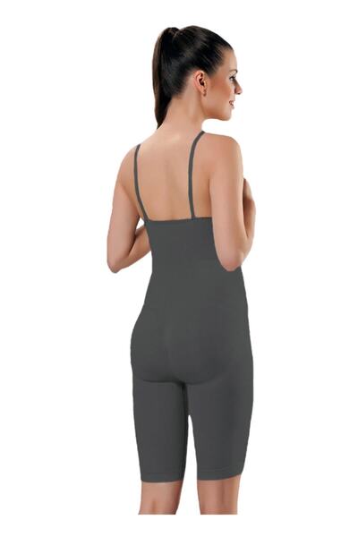 Momslab مشد بدون خياطة بطول الساق أسود