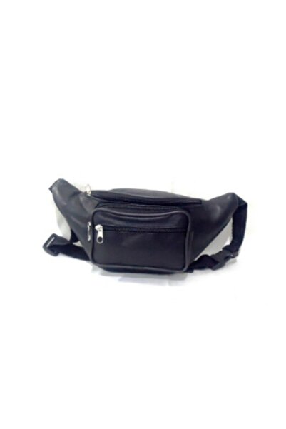 MKM MAN Waist Bag Mkm Black Three Compartments