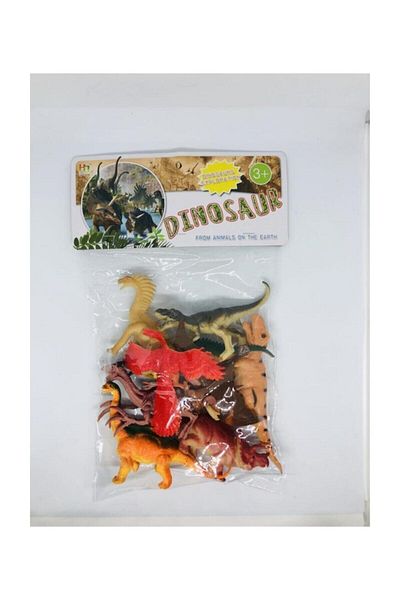 Can İthalat World of Dinosaurs Animal Play Set with Bag