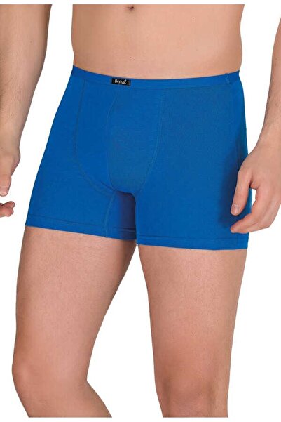 Berrak Ανδρικό μπλε κοβαλτίου Μπλε Modal Thin Elastic ελαστικό ύφασμα Boxer 6...