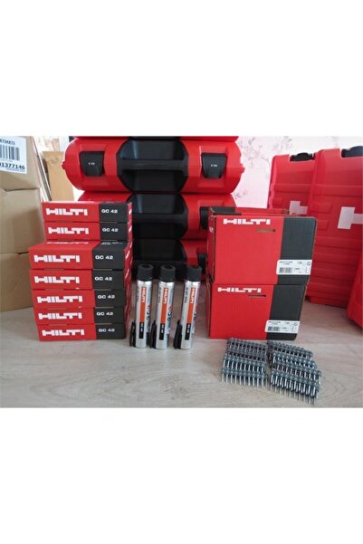 Hilti Gazlı Tabanca Çivisi X-c 27mm G3 Mx 27 Mm(1200 Adet)+ Gaz Tüpü (gc 42)