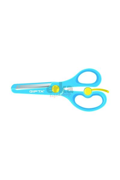 Gıpta Blunt Tip Plastic Body Children's Scissors 24 Pieces Stand