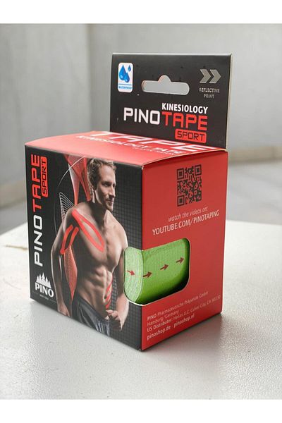 PinoTape Pino Tapesport Pain Band اللون الأخضر