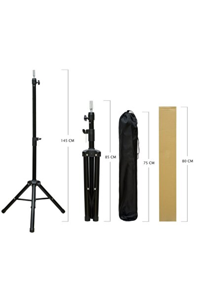 İnter Prodiva Profesyonel Kuaför Eğitim Mankeni Tripodu (145cm) Eğitim Manken...