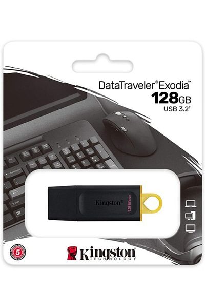 Kingston 128 Gb Exodia USB 3.2 Gen1 Memory