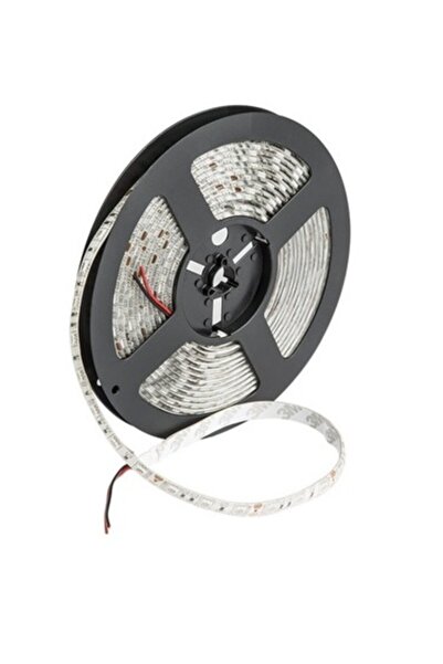 LEDREYON 5050 3 Çipli Silikonlu Dış Mekan Şerit Led Aydınlatma 5 Metre Beyaz Işık